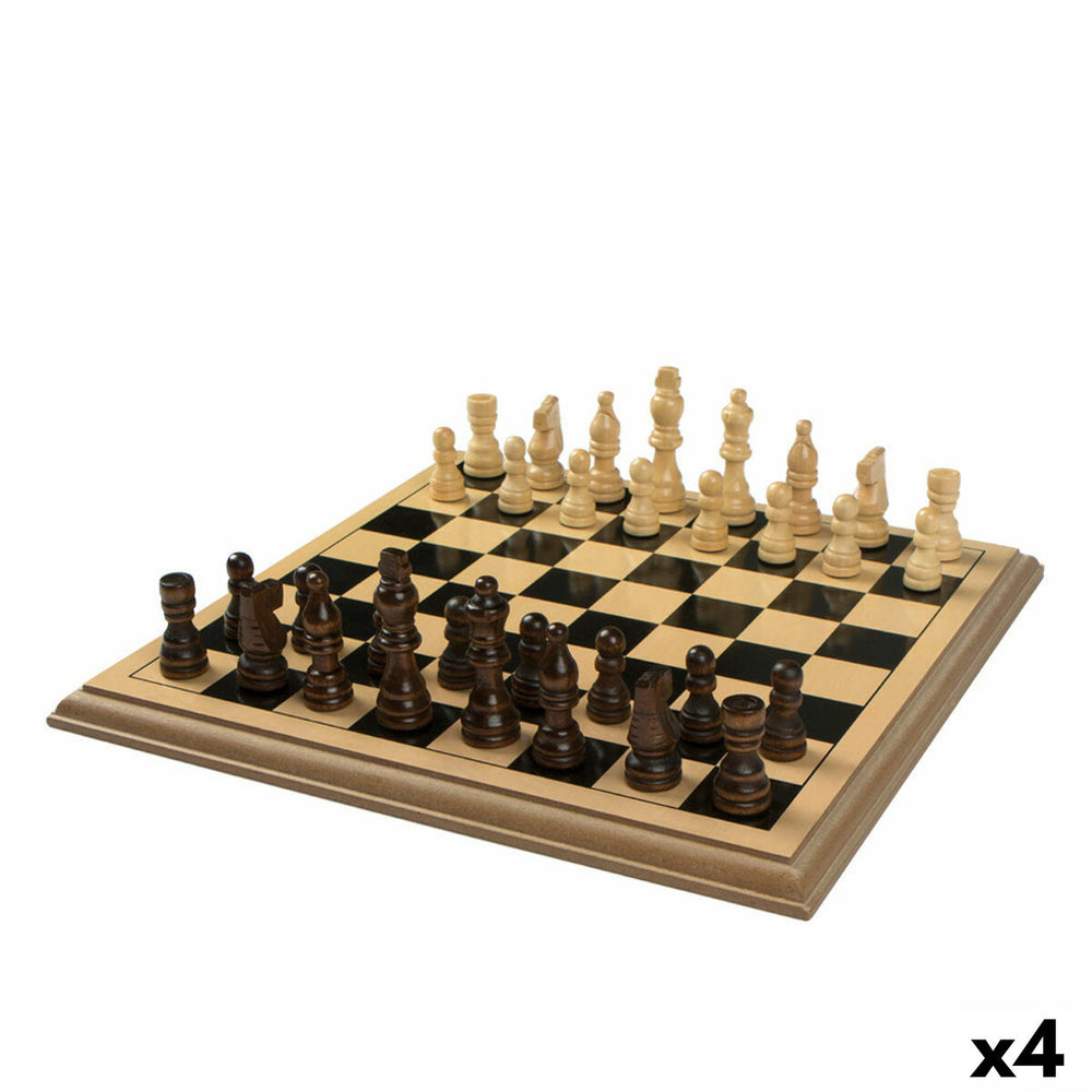 Ajedrez CB Games Madera (4 Unidades)