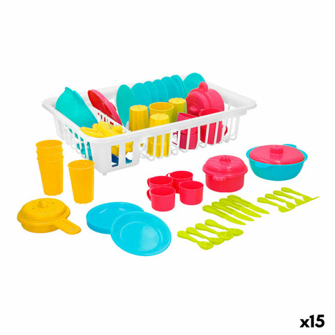 Set di Accessori per Bambini Colorbaby Giocattolo Scolapasta 15 Unità