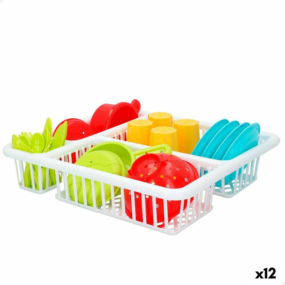 Set di Accessori per Bambini Colorbaby Giocattolo Scolapasta 12 Unità