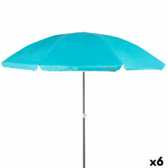 Sombrilla Aktive 200 x 203,5 x 200 cm 200 x 207 x 200 cm (6 Unidades)