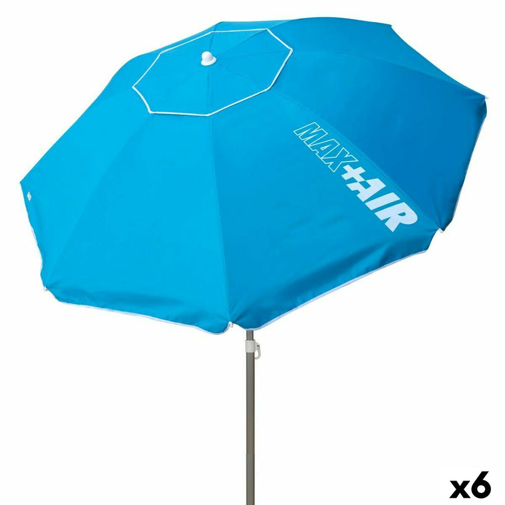Ombrellone Aktive Azzurro 200 x 205 x 200 cm (6 Unità)