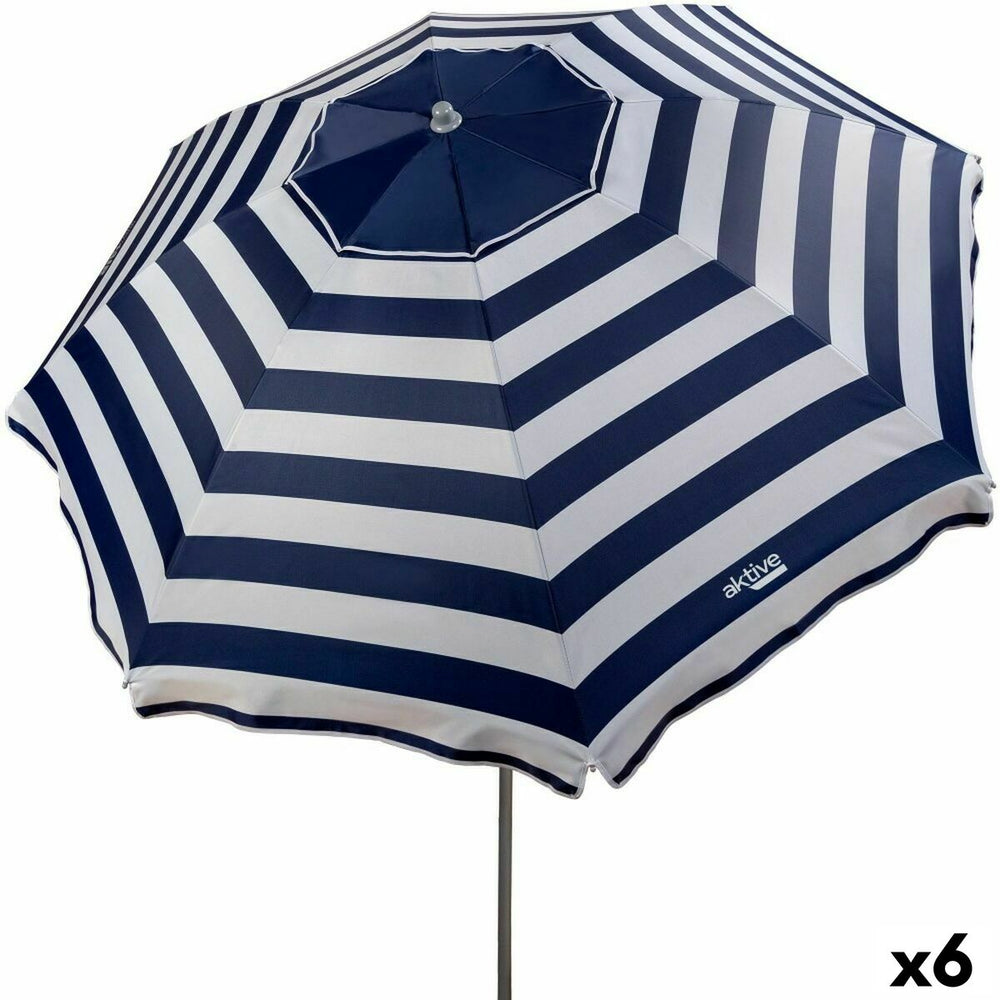 Ombrellone Aktive 220 x 209 x 220 cm 220 x 215 x 220 cm 220 x 213 x 220 cm (6 Unità)