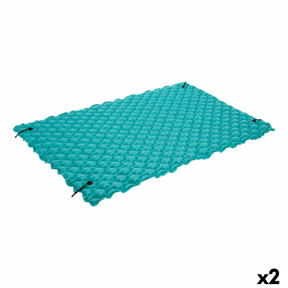 Materassino Gonfiabile Intex 290 x 213 cm Coperta Turchese (2 Unità)