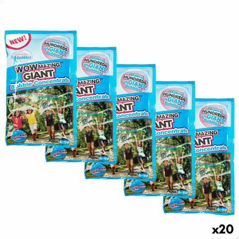 Liquido per bolle di sapone WOWmazing 7,5 x 13,5 x 2 cm (20 Unità)