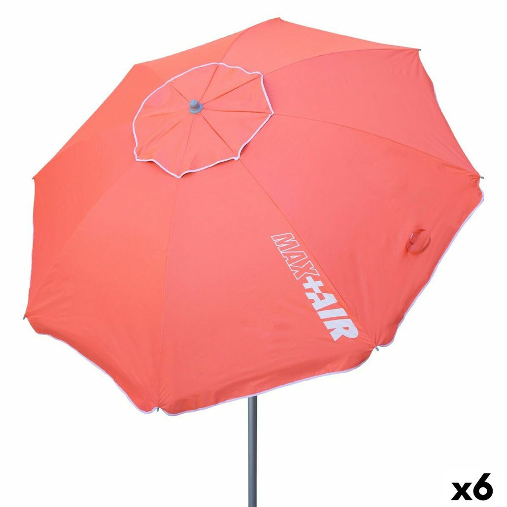 Ombrellone Aktive Corallo Ø 200 cm 200 x 200 x 200 cm 200 x 198 x 200 cm UV50 (6 Unità)