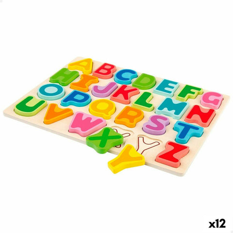 Puzzle di Legno per Bambini Woomax + 2 Anni 27 Pezzi (12 Unità)