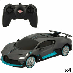 Macchinina Telecomandata Bugatti (4 Unità)
