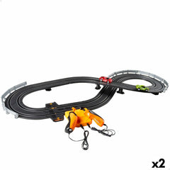 Pista da Corsa Speed & Go 93 x 7 x 43 cm (2 Unità)