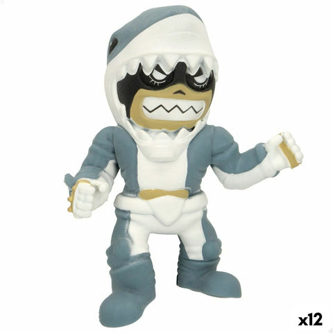 Personaggi d'Azione Eolo Super Masked Jaw Boy 14 x 16 x 8,5 cm Elastico (12 Unità)