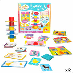 Puzzle Lisciani Giochi Carotina Baby 16 x 1 x 16,5 cm Fattoria 4 in 1 (12 Unità)