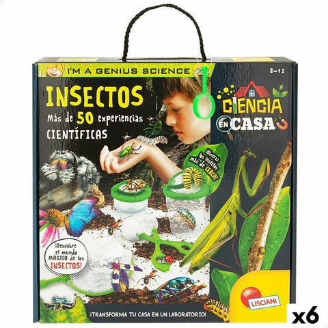Science Game Lisciani Giochi Insectos ES (6 Units)