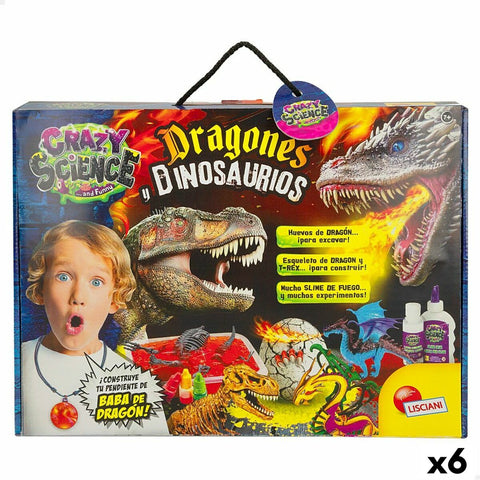 Gioco di Scienza Lisciani Giochi Dragones y dinosaurios ES (6 Unità)