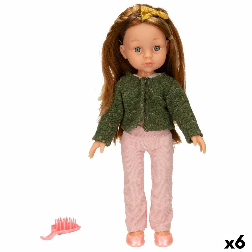 Muñeca Colorbaby Isabella 32 cm Peine 15 x 32 x 7 cm (6 Unidades)