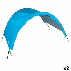 Tenda Aktive Azzurro Spiaggia Poliestere 360 x 120 x 150 cm