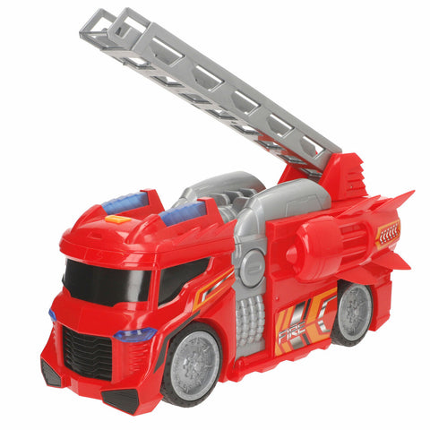 Camion dei Pompieri Teamsterz Rosso Grigio 30 x 16 x 13 cm (4 Unità)