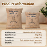 Lettiera per Gatti al Tofu con Incenso - 4kg / 8kg