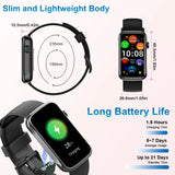 Kuizil Smartwatch 1.47" HD con Chiamate BT e Fitness Tracker