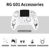 Anbernic RG G01 Interactive Screen Wireless Gaming Controller Compatible With PC/Steam/Linux/Android/Switch/IOS Hall Effect