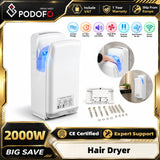 Podofo Asciugamani Elettrico 2000W a Parete