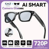 Smart Glasses 2026 con Fotocamera AI e Traduzione Vocale