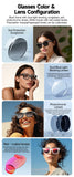 Smart Glasses 2026 con Fotocamera AI e Traduzione Vocale
