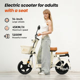 Monopattino elettrico Y16 City Grocery da 1200 W, 48 V, 20 Ah