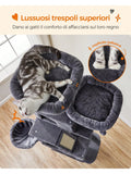 FEANDREA Tiragraffi Alto 206 cm per Gatti, Grande e Stabile