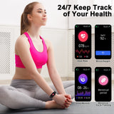 Kuizil Smartwatch 1.47" HD con Chiamate BT e Fitness Tracker