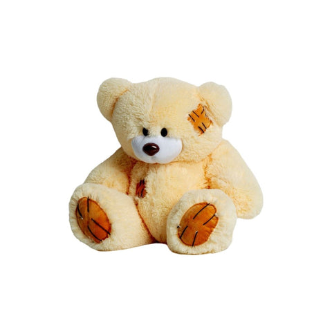 Orsetto di Peluche GO GIFT TEDDY 60 CR Crema Stoffa 60 cm