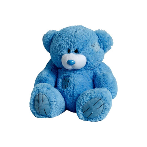 Orsetto di Peluche GO GIFT TEDDY 60 BL Azzurro Stoffa 60 cm