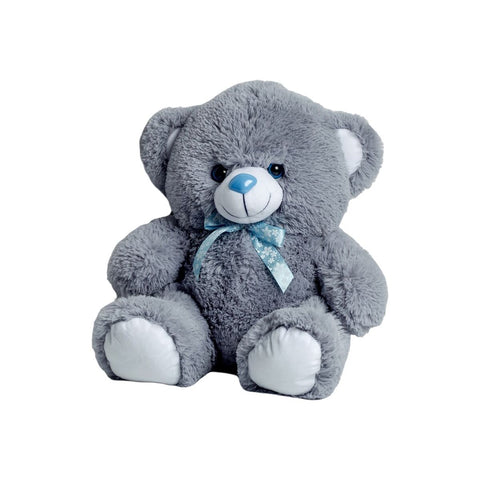Orsetto di Peluche GO GIFT TOMMY 65 GR Grigio Stoffa 65 cm