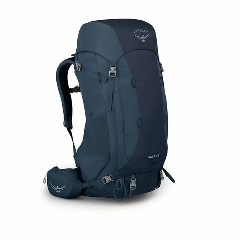 Hiking Backpack Osprey Atmos AG Navy Blue 65 L