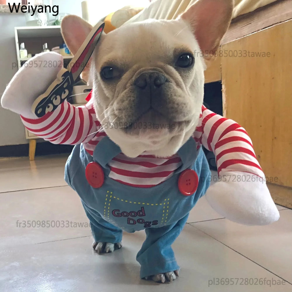 Costume di Halloween con Accessorio per Cani e Gatti