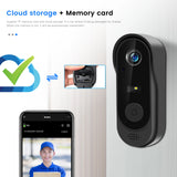 Podofo Videocitofono WiFi Smart con Visione Notturna e APP
