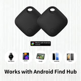 1/2 Confezione di localizzatori Android Applicabile all'app Google Find Hub.  Localizzatore vocale - anti-tracciamento Smart Tag