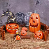 Lanterna Zucca Decorativa LED per Halloween