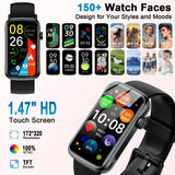 Kuizil Smartwatch 1.47" HD con Chiamate BT e Fitness Tracker