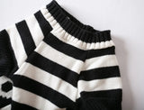 Maglione per Cani a Righe con Teschio PETFRDGLOBAL