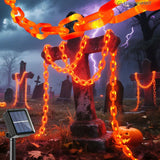Catena luminosa a forma di catena di plastica di Halloween
