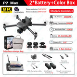 JJRC P7 MAX Drone 8K Professionale con Telecomando a Schermo