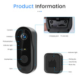 Podofo Videocitofono WiFi Smart con Visione Notturna e APP