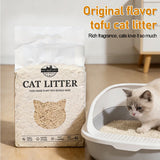 Lettiera per Gatti al Tofu 2kg - Biodegradabile e Smaltibile