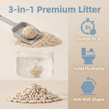 Lettiera per Gatti al Tofu con Incenso - 4kg / 8kg