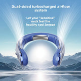 Ventilatore elettrico da collo portatile senza pale da 8000 mAh,
