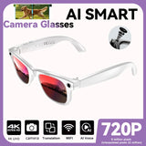 Smart Glasses 2026 con Fotocamera AI e Traduzione Vocale