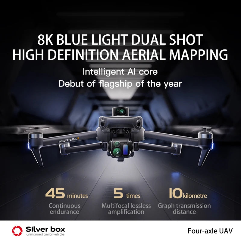 JJRC P7 MAX Drone 8K Professionale con Telecomando a Schermo