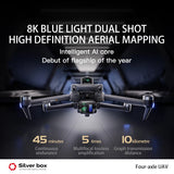 JJRC P7 MAX Drone 8K Professionale con Telecomando a Schermo