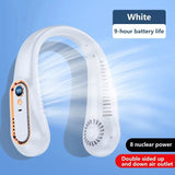 Ventilatore elettrico da collo portatile senza pale da 8000 mAh,