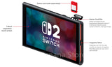 Console Portatile Nintendo Switch 2 con Display 7.9"