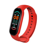 Smartwatch M9 per uomo e donna, braccialetto fitness, fascia sportiva, monitoraggio della frequenza cardiaca e della pressione sanguigna, impermeabile, multifunzione.